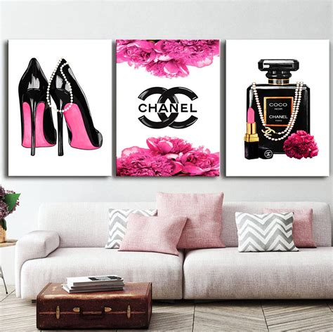 cheap chanel canvas|chanel picture wall art.